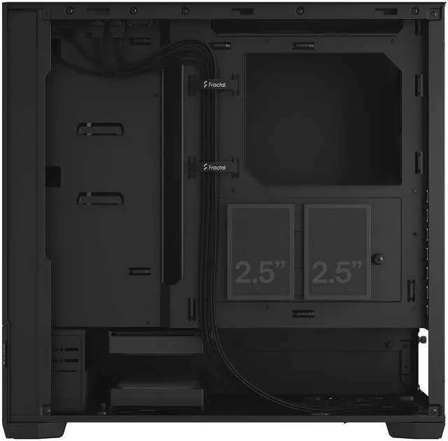 Alt view image 9 of 12 - Fractal Design Pop Air Black ATX High-Airflow Solid Panel Mid Tower Computer Case