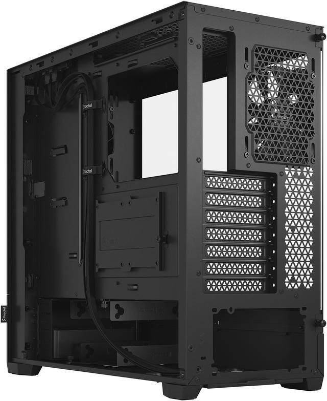 Alt view image 2 of 12 - Fractal Design Pop Air Black TG ATX High-Airflow Clear Tempered Glass Window Mid Tower Computer Case