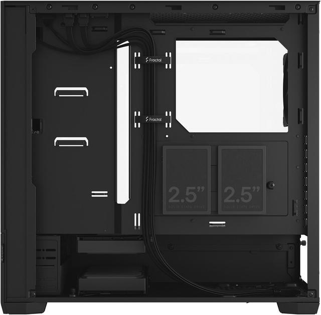 Alt view image 3 of 12 - Fractal Design Pop Air Black TG ATX High-Airflow Clear Tempered Glass Window Mid Tower Computer Case