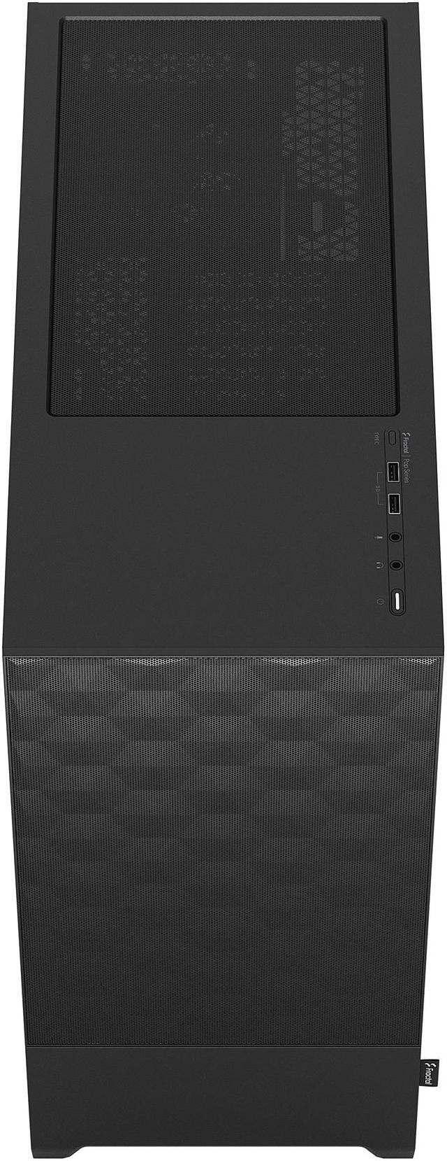 Alt view image 11 of 12 - Fractal Design Pop Air Black TG ATX High-Airflow Clear Tempered Glass Window Mid Tower Computer Case