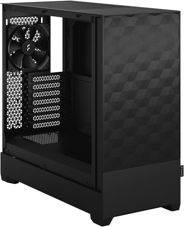 Alt view image 12 of 12 - Fractal Design Pop Air Black TG ATX High-Airflow Clear Tempered Glass Window Mid Tower Computer Case