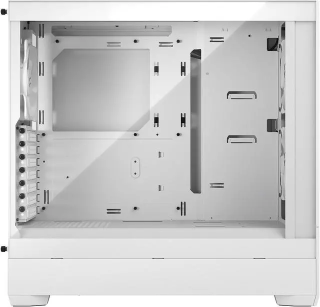 Alt view image 6 of 12 - Fractal Design Pop Air White TG ATX High-Airflow Clear Tempered Glass Window Mid Tower Computer Case