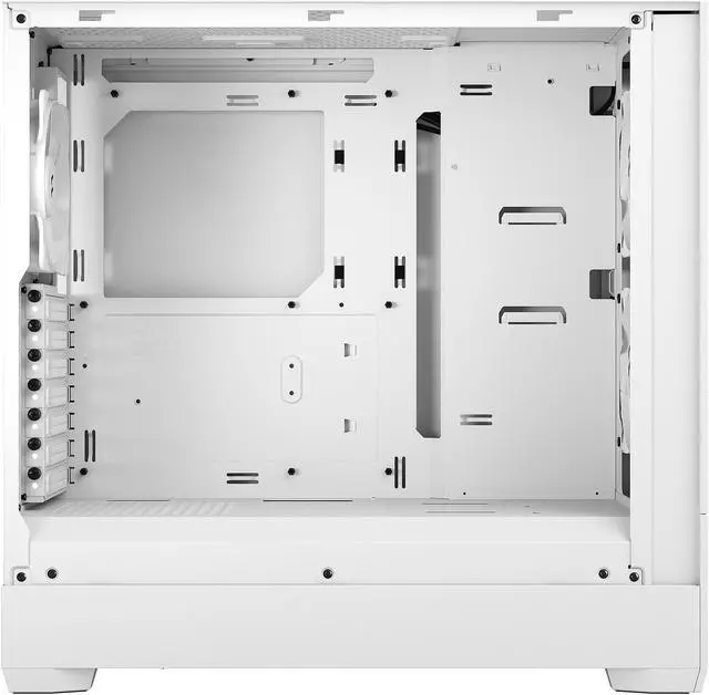 Alt view image 7 of 12 - Fractal Design Pop Air White TG ATX High-Airflow Clear Tempered Glass Window Mid Tower Computer Case