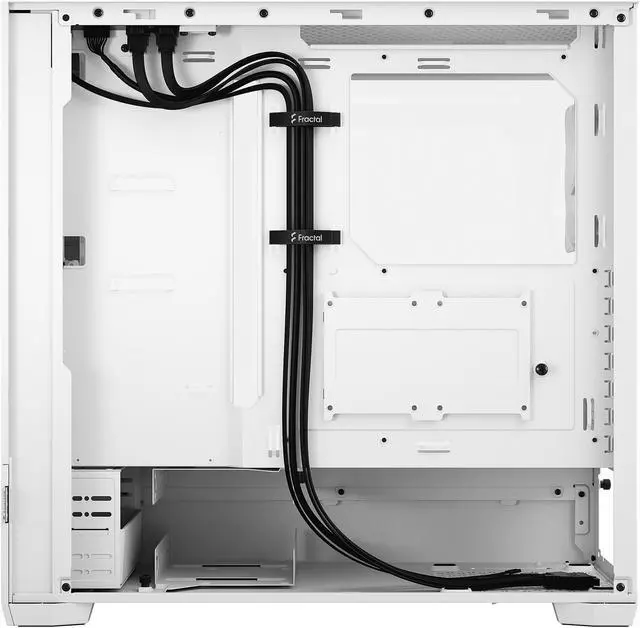 Alt view image 9 of 12 - Fractal Design Pop Air White TG ATX High-Airflow Clear Tempered Glass Window Mid Tower Computer Case