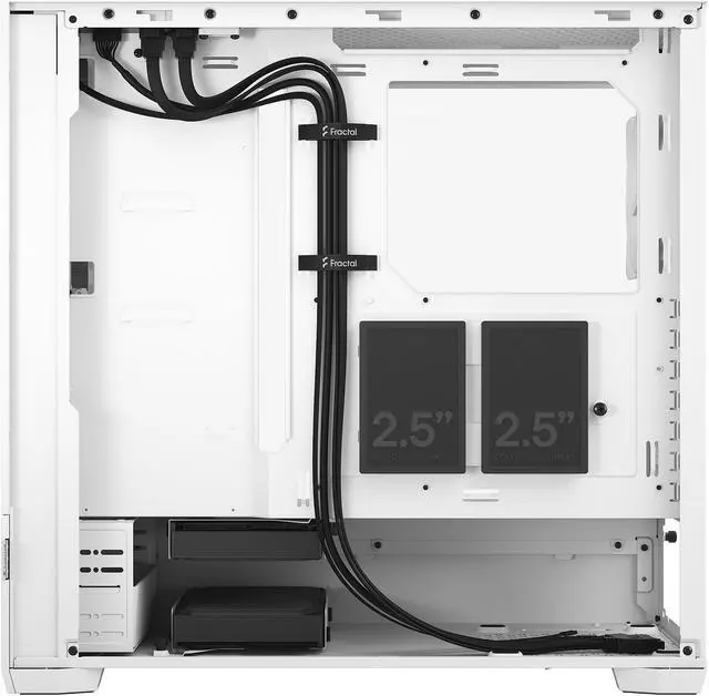 Alt view image 8 of 12 - Fractal Design Pop Air White TG ATX High-Airflow Clear Tempered Glass Window Mid Tower Computer Case