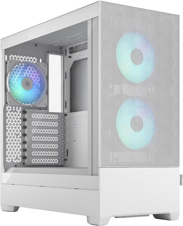 Fractal Design Torrent RGB White E-ATX Tempered Glass Window High-Airflow  Mid Tower Computer Case