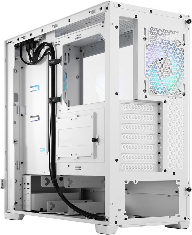 Fractal Design Pop Air RGB White TG ATX High-Airflow Clear