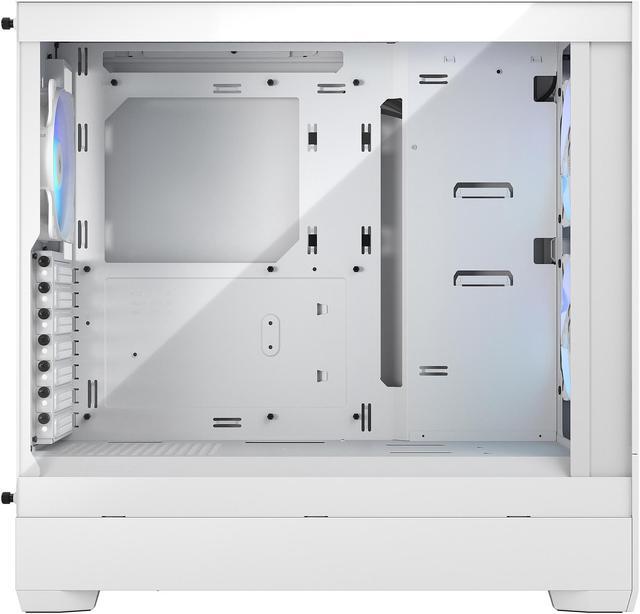 Alt view image 6 of 12 - Fractal Design Pop Air RGB White TG ATX High-Airflow Clear Tempered Glass Window Mid Tower Computer Case