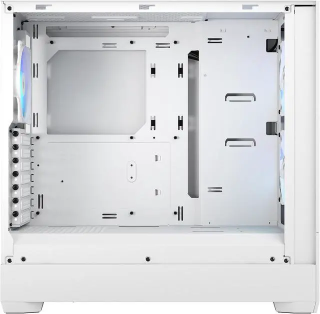 Alt view image 7 of 12 - Fractal Design Pop Air RGB White TG ATX High-Airflow Clear Tempered Glass Window Mid Tower Computer Case