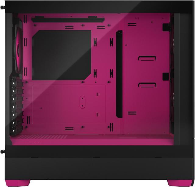 Alt view image 6 of 12 - Fractal Design Pop Air RGB Black Magenta Core TG ATX High-Airflow Clear Tempered Glass Window Mid Tower Computer Case