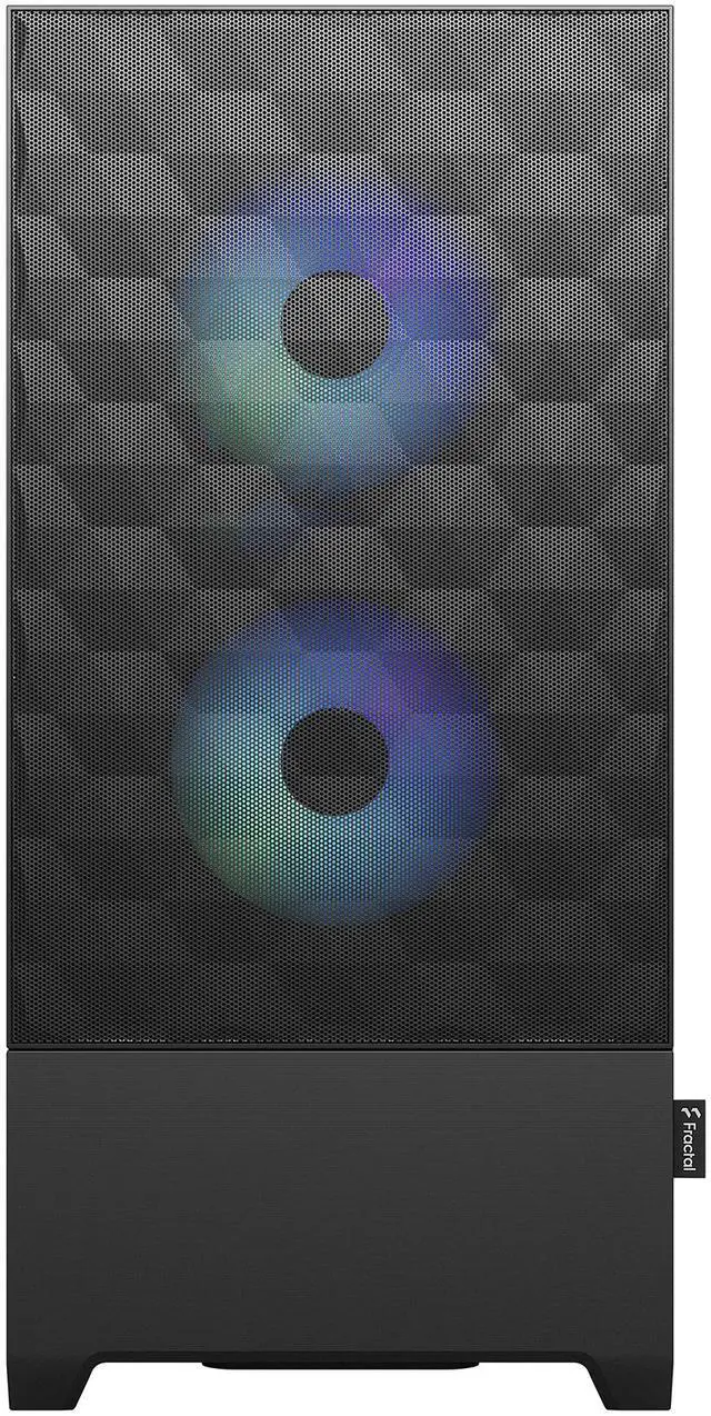 Alt view image 3 of 12 - Fractal Design Pop Air RGB Black TG ATX High-Airflow Clear Tempered Glass Window Mid Tower Computer Case