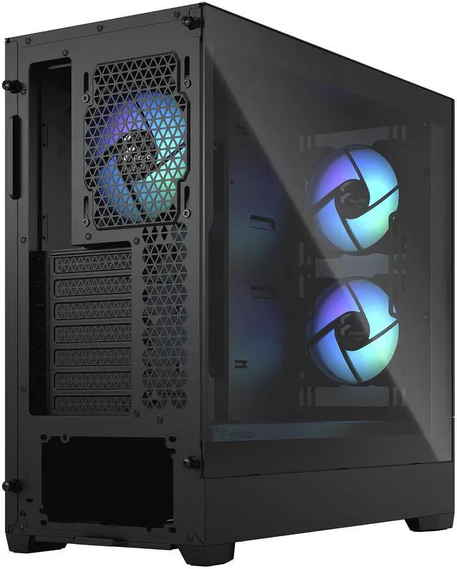 Alt view image 11 of 12 - Fractal Design Pop Air RGB Black TG ATX High-Airflow Clear Tempered Glass Window Mid Tower Computer Case