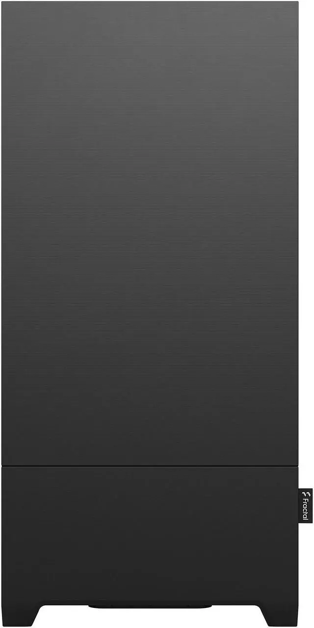 Alt view image 8 of 12 - Fractal Design Pop Silent Black ATX Sound Damped Solid Panel Mid Tower Computer Case