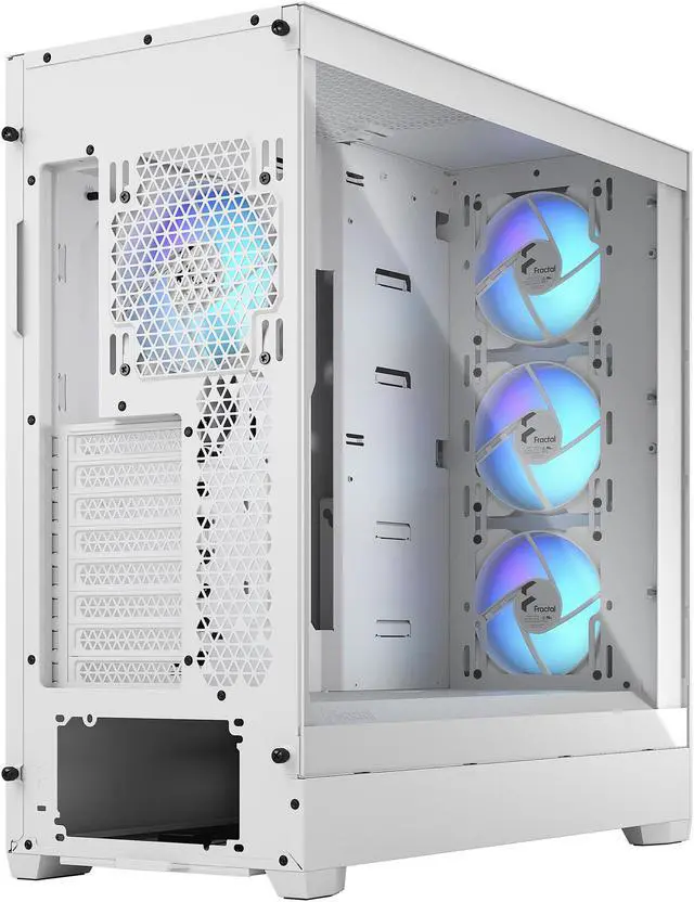 Alt view image 10 of 12 - Fractal Design Pop XL Air RGB White TG ATX High-Airflow Clear Tempered Glass Window Full Tower Computer Case