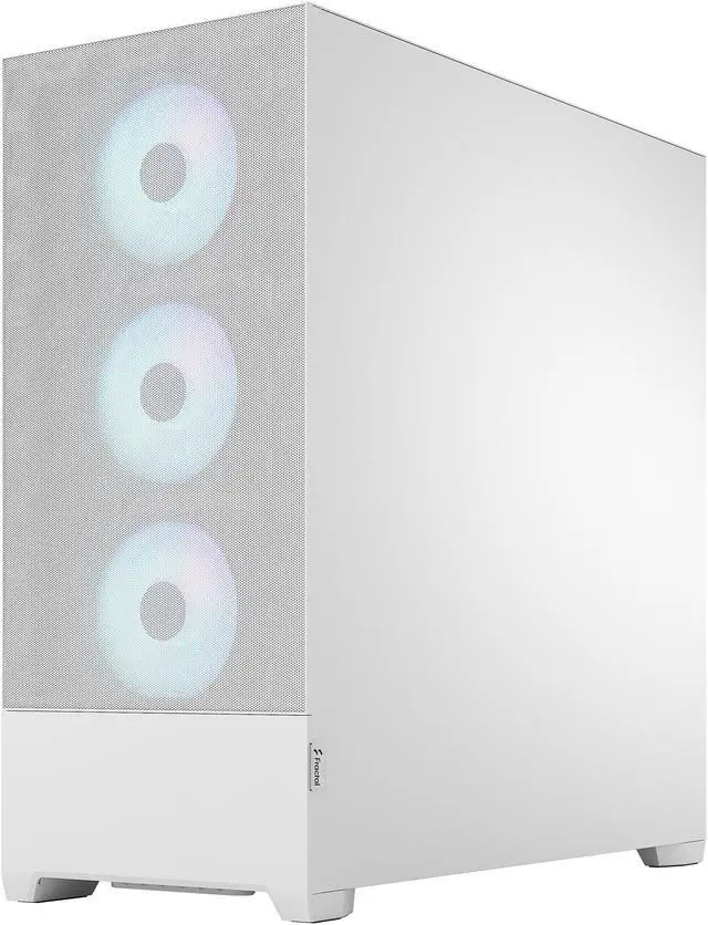 Alt view image 11 of 12 - Fractal Design Pop XL Air RGB White TG ATX High-Airflow Clear Tempered Glass Window Full Tower Computer Case