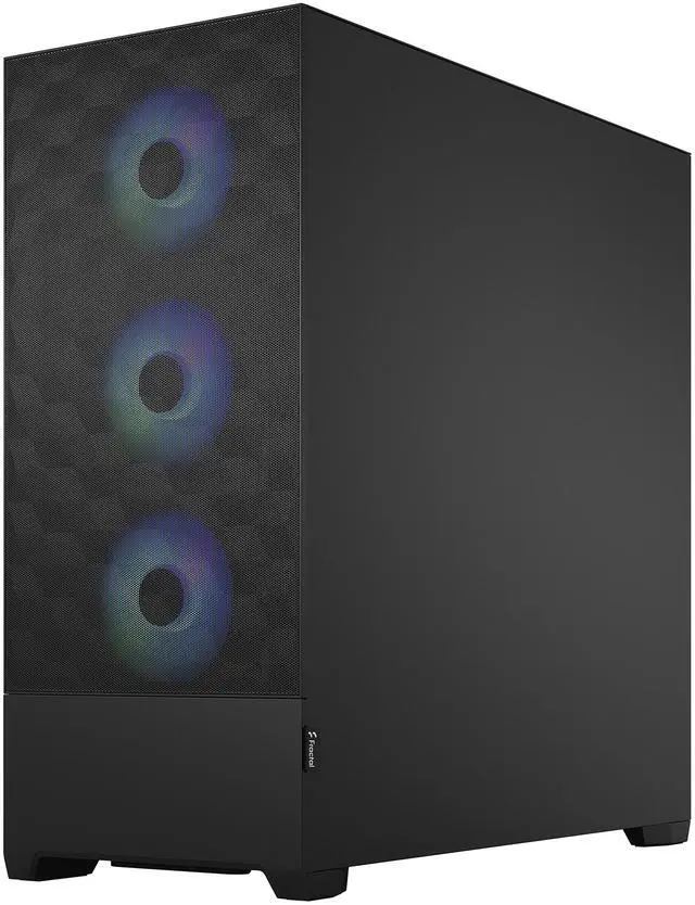 Alt view image 4 of 12 - Fractal Design Pop XL Air RGB Black TG ATX High-Airflow Clear Tempered Glass Window Full Tower Computer Case