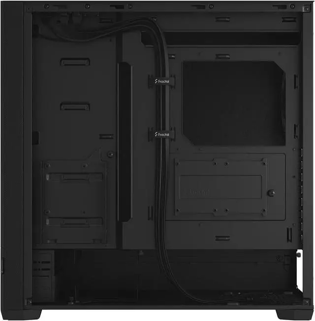 Alt view image 7 of 12 - Fractal Design Pop XL Silent Black ATX Sound Damped Solid Panel Full Tower Computer Case