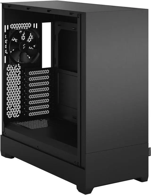 Alt view image 12 of 12 - Fractal Design Pop XL Silent Black ATX Sound Damped Solid Panel Full Tower Computer Case