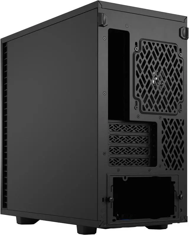 Alt view image 6 of 20 - Fractal Design Define 7 Mini Black Brushed Aluminum/Steel Silent mATX Computer Case