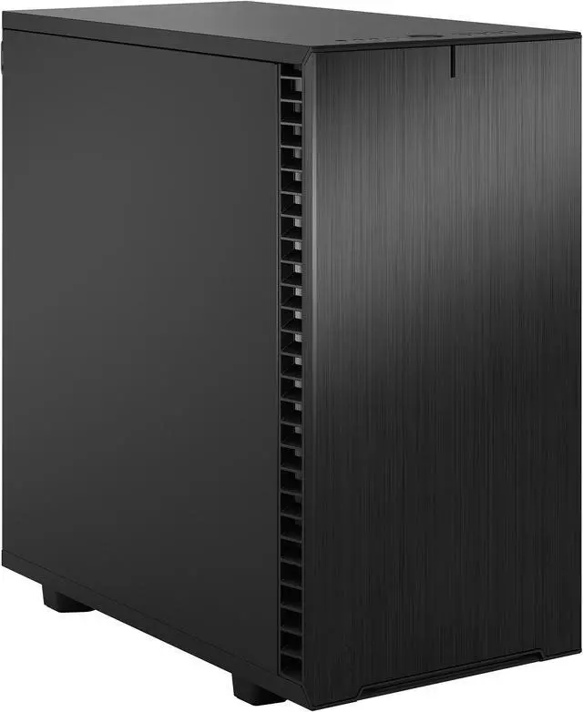 Alt view image 12 of 20 - Fractal Design Define 7 Mini Black Brushed Aluminum/Steel Silent mATX Computer Case