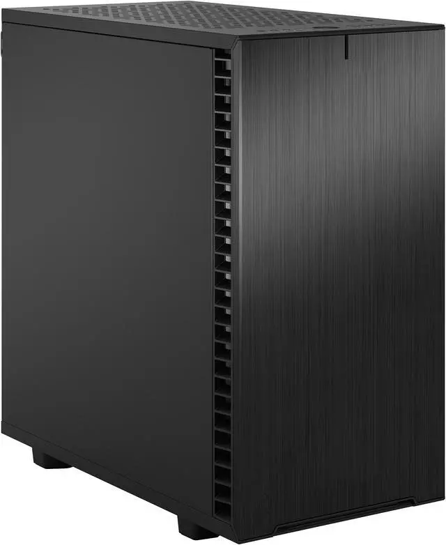 Alt view image 14 of 20 - Fractal Design Define 7 Mini Black Brushed Aluminum/Steel Silent mATX Computer Case