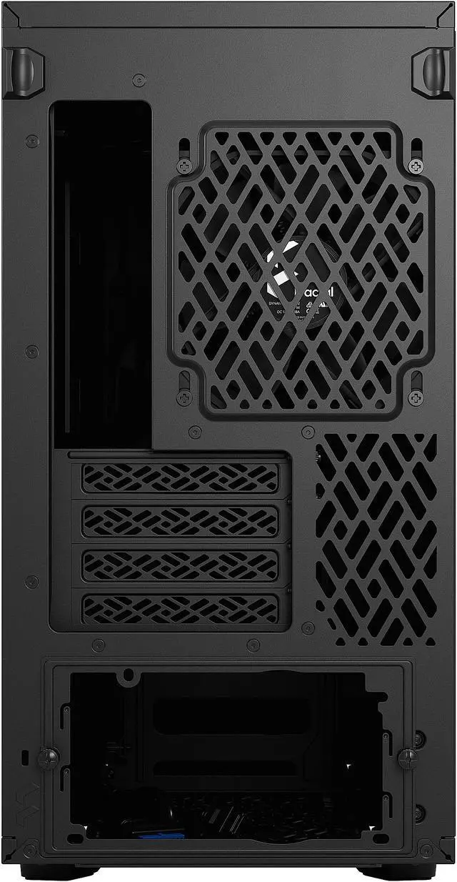 Alt view image 18 of 20 - Fractal Design Define 7 Mini Black Brushed Aluminum/Steel Silent mATX Computer Case