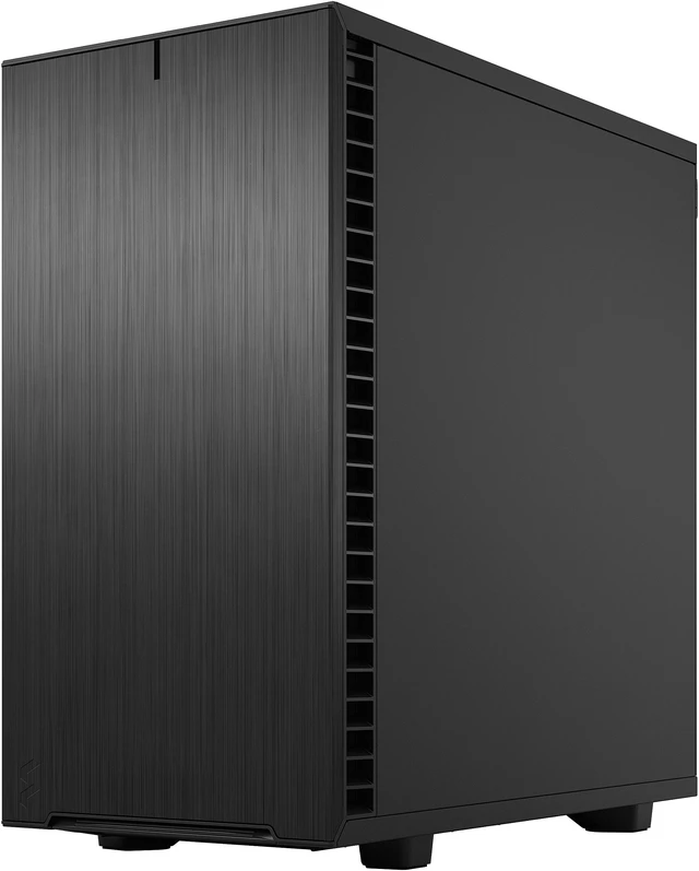 Alt view image 11 of 20 - Fractal Design Define 7 Mini Black Brushed Aluminum/Steel Silent mATX Light Tinted Tempered Glass Window Computer Case