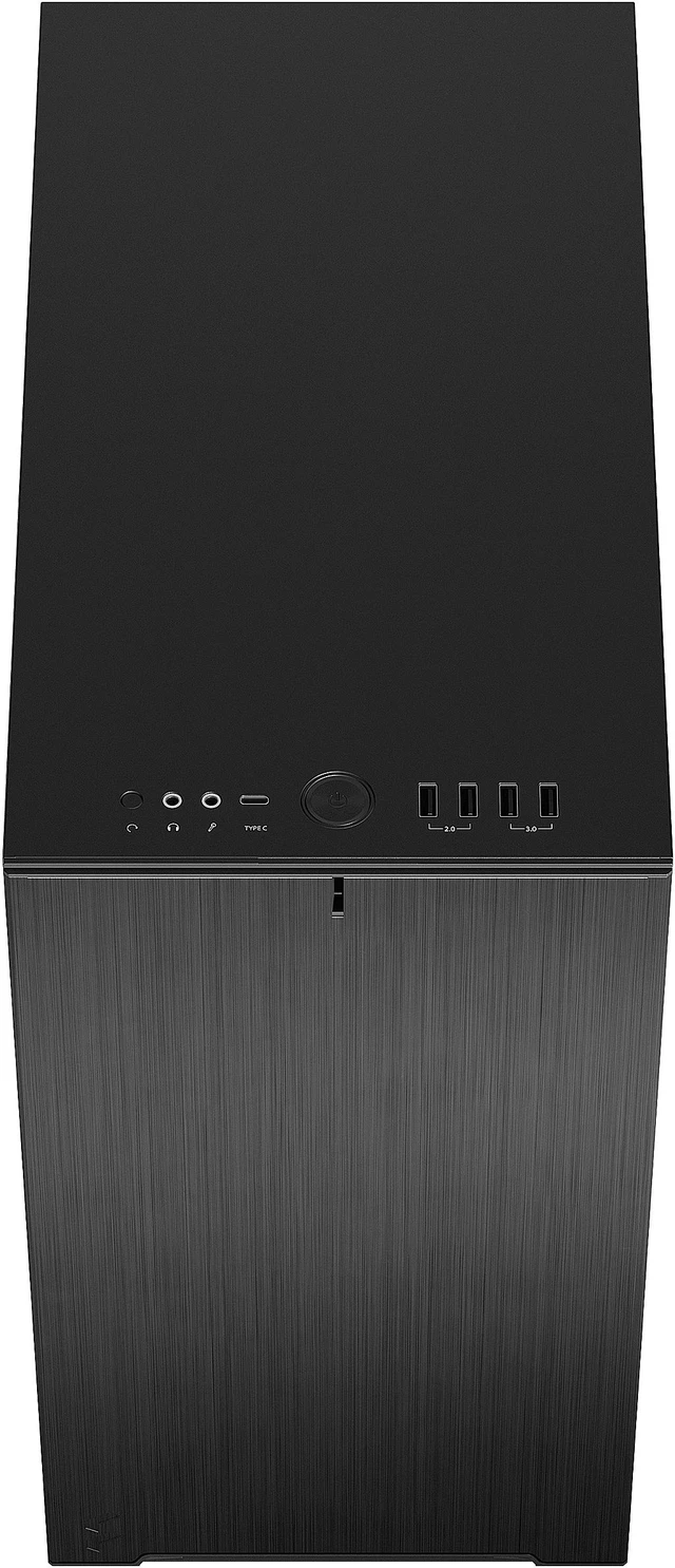 Alt view image 15 of 20 - Fractal Design Define 7 Mini Black Brushed Aluminum/Steel Silent mATX Light Tinted Tempered Glass Window Computer Case