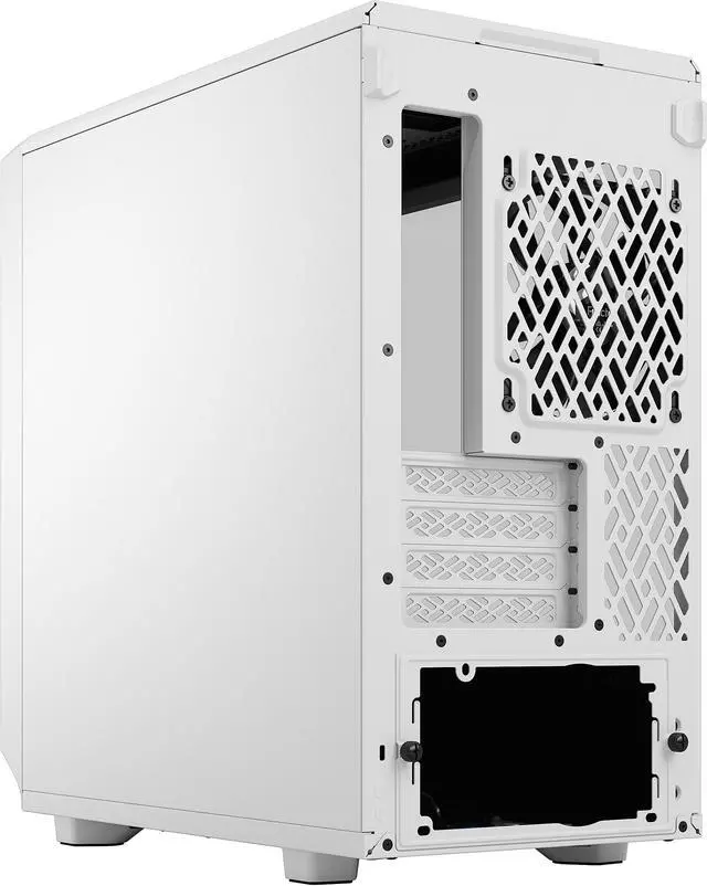 Alt view image 14 of 20 - Fractal Design Meshify 2 Mini White TG mATX High-Airflow Clear Tempered Glass Window Computer Case