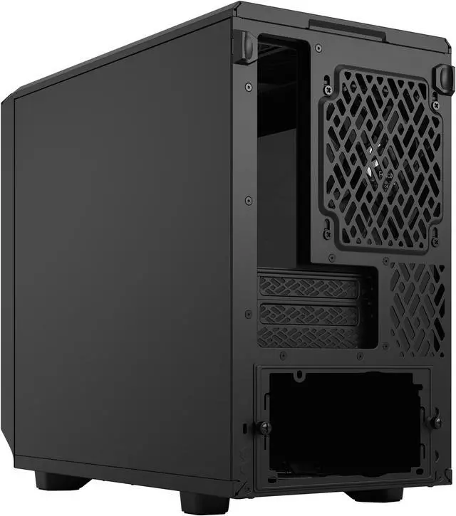 Alt view image 12 of 20 - Fractal Design Meshify 2 Nano Black TG Mini ITX High-Airflow Dark Tinted Tempered Glass Window Computer Case