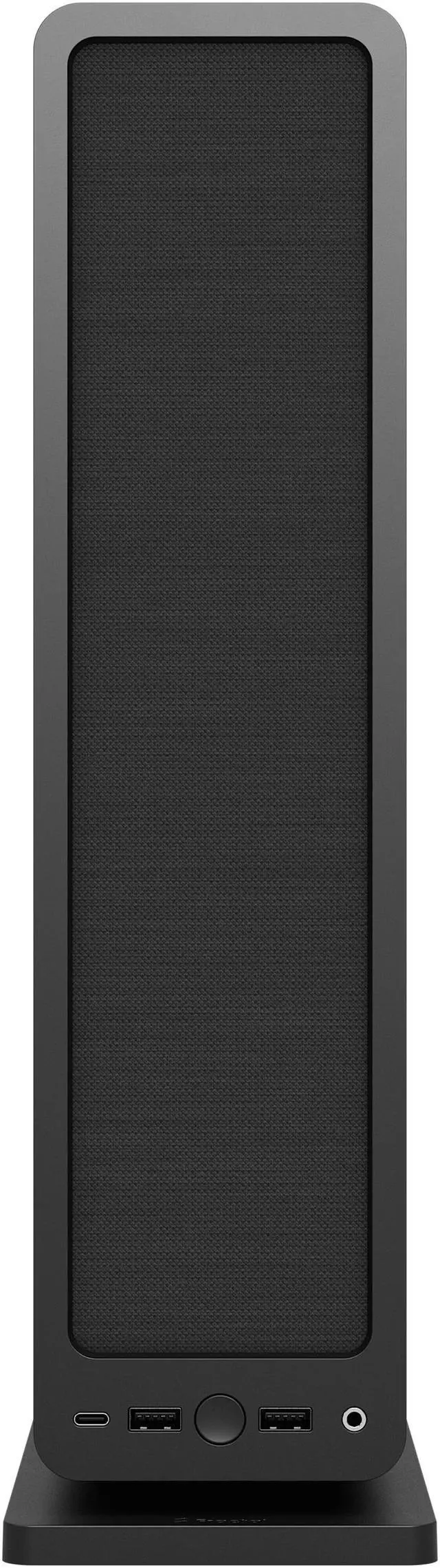 Alt view image 9 of 20 - Fractal Design Ridge Black Mini-ITX Slim Small Form Factor Console PC Case with PCIe 3.0 Riser