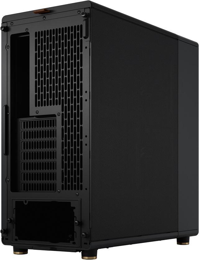 Alt view image 4 of 20 - Fractal Design North ATX mATX Mid Tower PC Case - Charcoal Black Chassis with Walnut Front and Mesh Side Panel