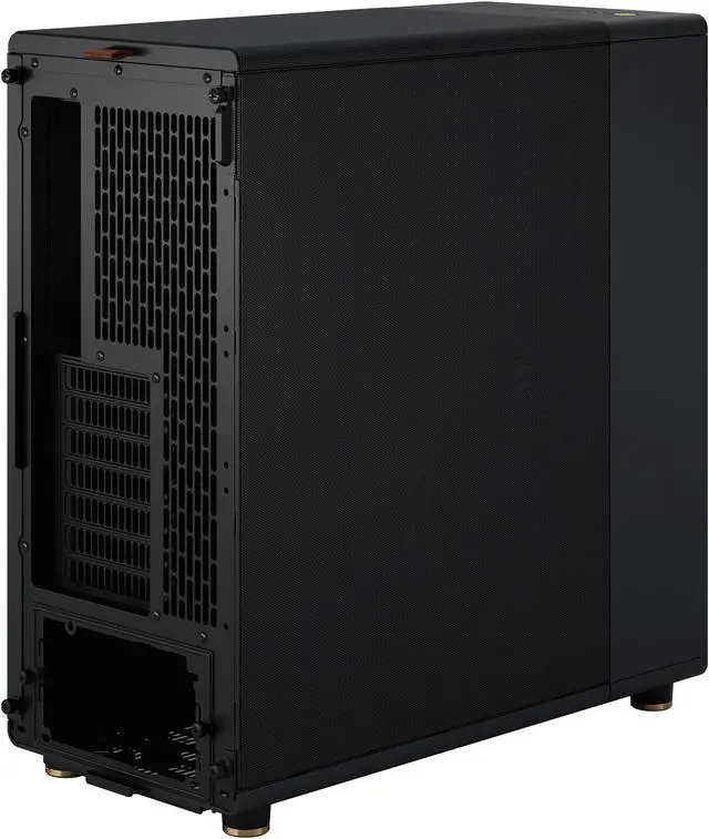 Alt view image 12 of 20 - Fractal Design North ATX mATX Mid Tower PC Case - Charcoal Black Chassis with Walnut Front and Mesh Side Panel