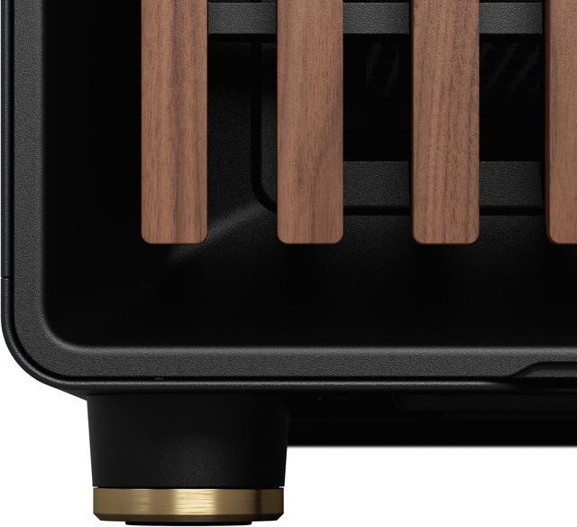 Alt view image 20 of 20 - Fractal Design North ATX mATX Mid Tower PC Case - North Charcoal Black with Walnut Front and Dark Tinted TG Side Panel