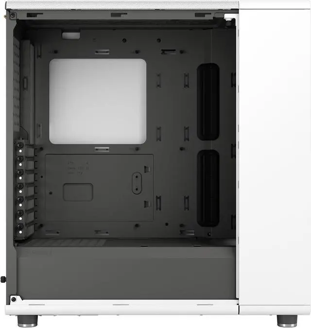 Alt view image 14 of 20 - Fractal Design North ATX mATX Mid Tower PC Case - North Chalk White with Oak Front and Clear TG Side Panel