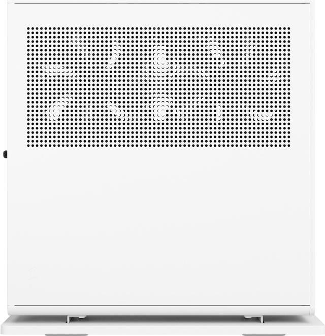 Alt view image 6 of 20 - Fractal Design Ridge White Mini-ITX Slim Small Form Factor Console PC Case with PCIe 4.0 Riser