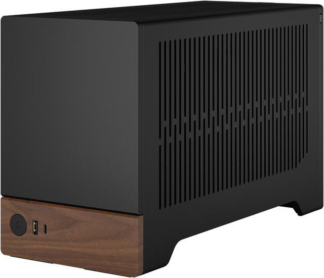 Alt view image 13 of 20 - Fractal Design Terra Graphite Mini-ITX Small Form Factor PC Case with PCIe 4.0 Riser