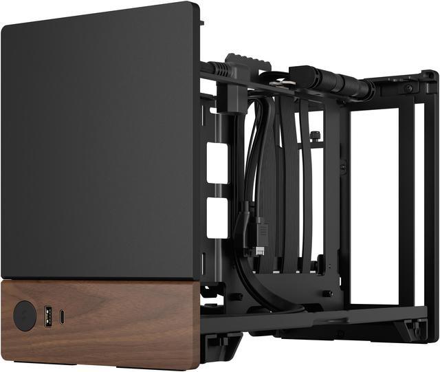 Alt view image 17 of 20 - Fractal Design Terra Graphite Mini-ITX Small Form Factor PC Case with PCIe 4.0 Riser
