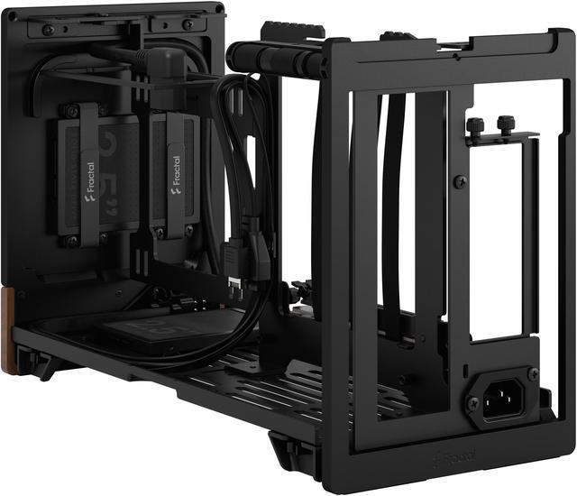 Alt view image 19 of 20 - Fractal Design Terra Graphite Mini-ITX Small Form Factor PC Case with PCIe 4.0 Riser