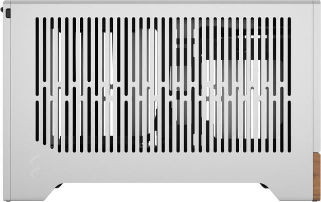 Alt view image 9 of 20 - Fractal Design Terra Silver Mini-ITX Small Form Factor PC Case with PCIe 4.0 Riser