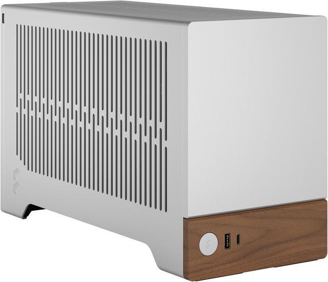 Alt view image 12 of 20 - Fractal Design Terra Silver Mini-ITX Small Form Factor PC Case with PCIe 4.0 Riser