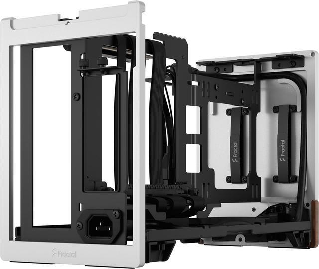 Alt view image 15 of 20 - Fractal Design Terra Silver Mini-ITX Small Form Factor PC Case with PCIe 4.0 Riser