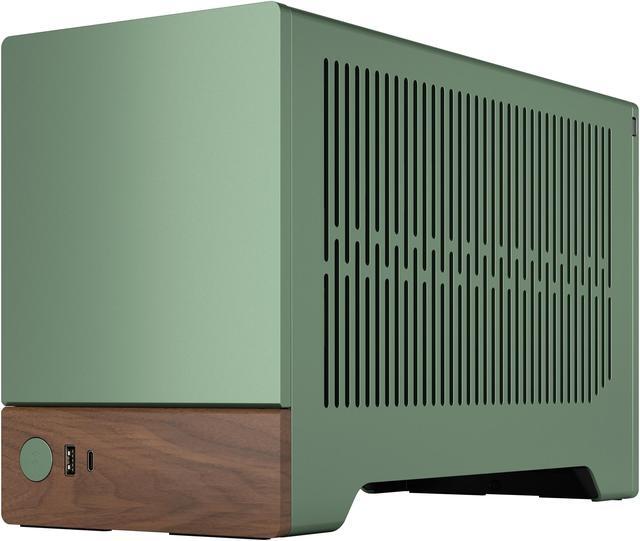 Alt view image 3 of 18 - Fractal Design Terra Jade Mini-ITX Small Form Factor PC Case with PCIe 4.0 Riser