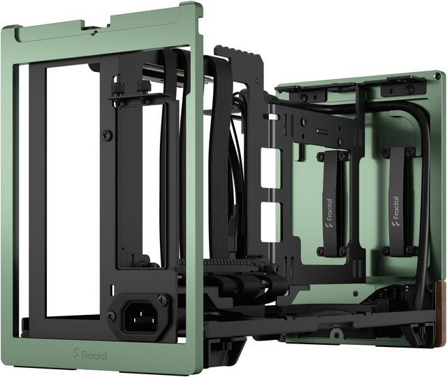 Alt view image 16 of 18 - Fractal Design Terra Jade Mini-ITX Small Form Factor PC Case with PCIe 4.0 Riser