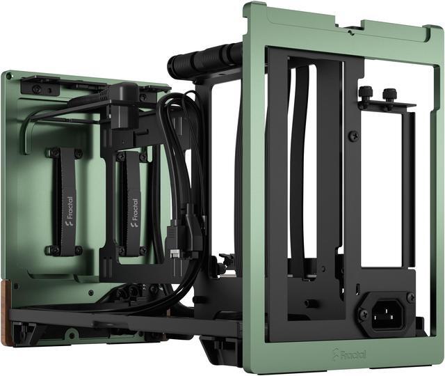 Alt view image 17 of 18 - Fractal Design Terra Jade Mini-ITX Small Form Factor PC Case with PCIe 4.0 Riser