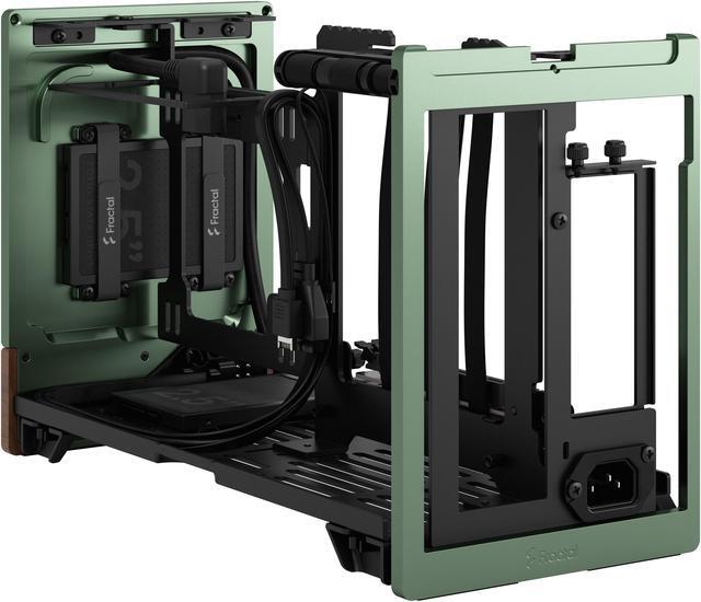 Alt view image 18 of 18 - Fractal Design Terra Jade Mini-ITX Small Form Factor PC Case with PCIe 4.0 Riser