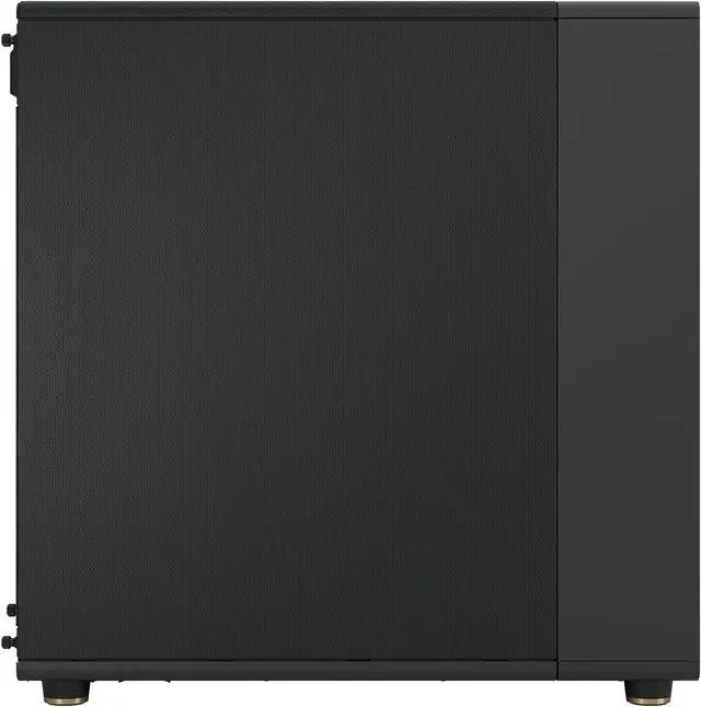 Alt view image 11 of 20 - Fractal Design North XL ATX mATX Mid Tower PC Case - Charcoal Black Chassis with Walnut Front and Mesh Side Panel - FD-C-NOR1X-01