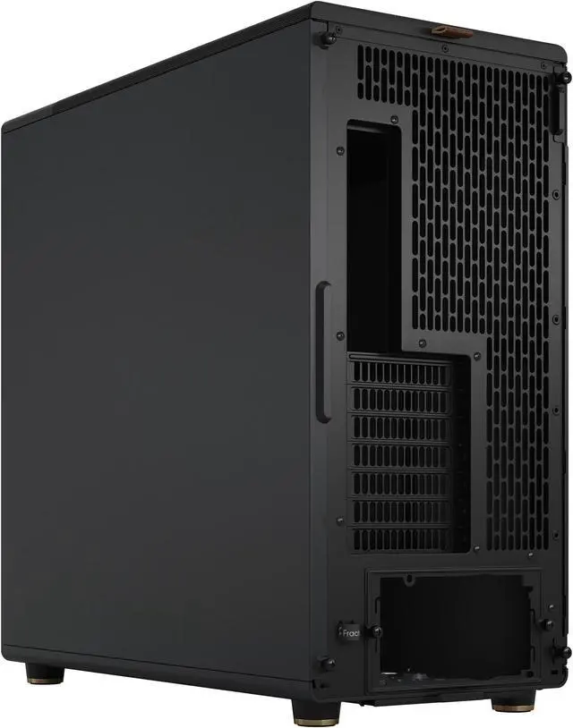 Alt view image 14 of 20 - Fractal Design North XL ATX mATX Mid Tower PC Case - Charcoal Black Chassis with Walnut Front and Mesh Side Panel - FD-C-NOR1X-01