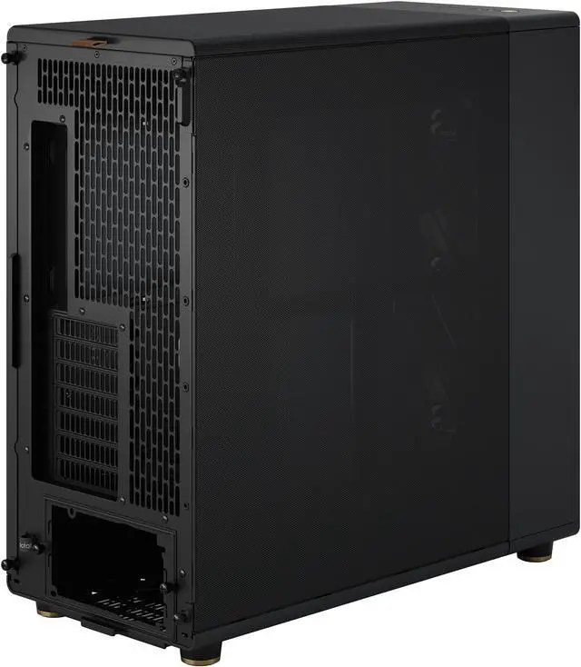 Alt view image 16 of 20 - Fractal Design North XL ATX mATX Mid Tower PC Case - Charcoal Black Chassis with Walnut Front and Mesh Side Panel - FD-C-NOR1X-01