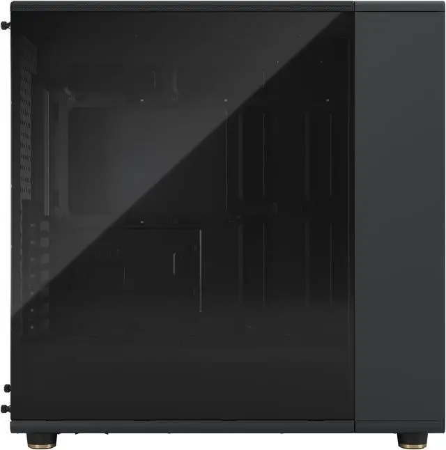 Alt view image 11 of 20 - Fractal Design North XL ATX mATX Full Tower PC Case - Charcoal Black Chassis with Walnut Front and Dark Tinted TG Side Panel - FD-C-NOR1X-02